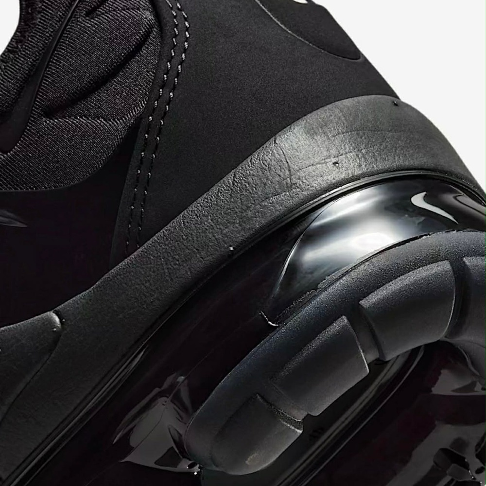 Black Athletic Sneakers Vapor max plus size 10 - Picture 5 of 10